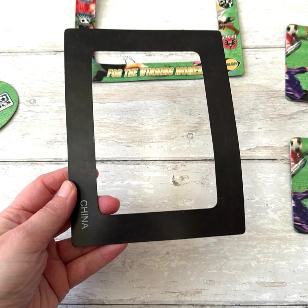 MLS Soccer Fridge Magnet Picture Frames 5 Piece Set